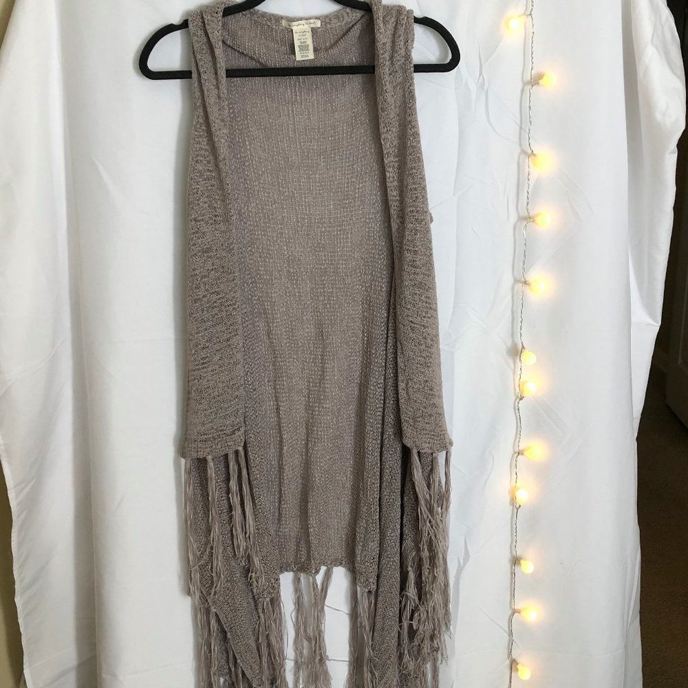 Tassle Fringe Cardigan